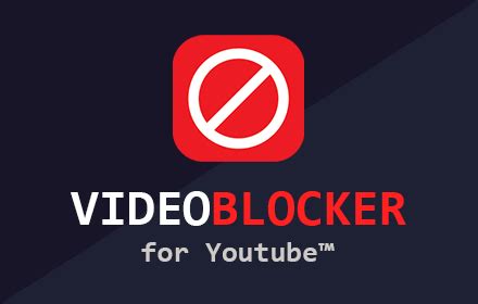 ytblock - block any content from youtube